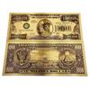 Statue of Liberty Gold Coin & Commemorative Banknote Collection Set with Gilded Badge Medal