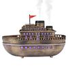300ML Cruise Ship Essential Oil Diffuser with 7-Color LED Lights 2H/4H Timer Aroma Diffuser for Home Bedroom & Office