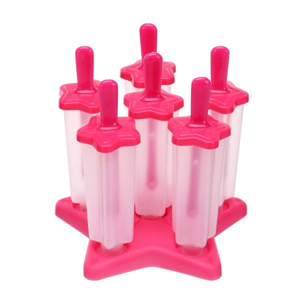 Reusable Ice Cream Molds Food Grade Plastic Homemade DIY Ice Cream Tools Easy To Fall Off Popsicle Mould Home Kitchen