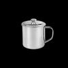 Jiwanggu 304 Stainless Steel Food-Grade Mug with Lid (10-Pack)