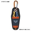 VICEO Tiny Split Pliers, Color Orange x Navy, VC211ON Fishing Pliers