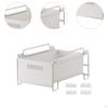 Organizer with Sliding Drawer for Kitchen And Bathroom