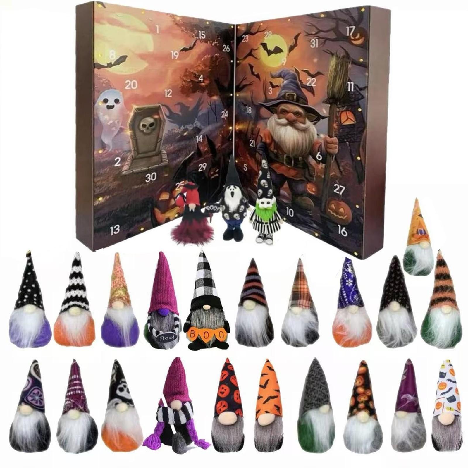 

Halloween Gnome Countdown Calendar One Size
