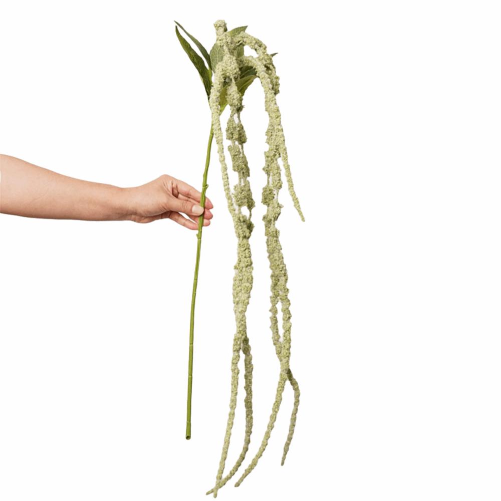 6 Heads Amaranthus Artificial Hanging Plant Hanging Long Tassel Flower European Wedding Decoration