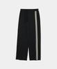 COLUMBIA UNIVERSITY Side Line Loose Fit Mesh Track Pants_Black