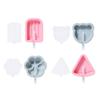 Silicone Popsicle-Molds Reusable Ice Pop-Moulds Watermelon Cat-Claw Bear Shape Mold for Children DIY Ice Popsicle-Mold