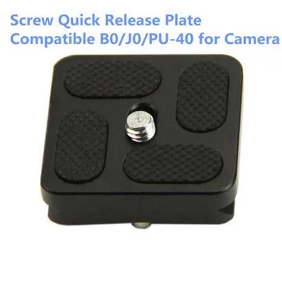 Universal Mini Quick Release Plate For Tripod And Monopod