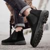 Men Suede Leather Shoes Man Chelsea Boots British Style Outdoor Mens Ankle Boots for Men