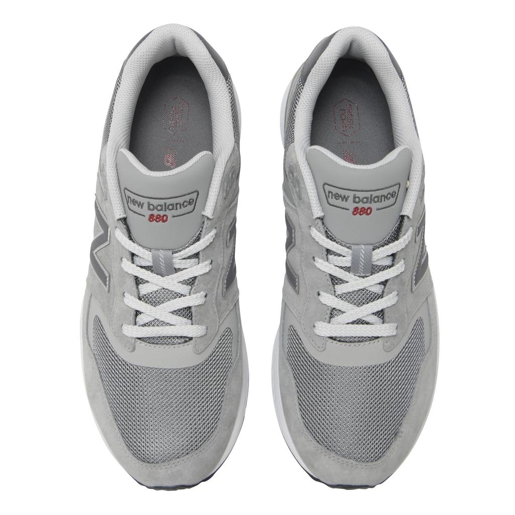 New Balance MW880 v6 Fresh Foam Walking CG6 2E Shoes, Wide, Men's, (GRAY), 28.5 cm,