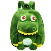 APOSITV Dinosaur Backpack for Girls and Soft Plush Lightweight Kids, Boys, Fluffy, Backpack, (Green)