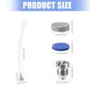 Foam Sprayer Orifice Set Sprayer Orifice Nozzle and Foam Maker Meshes Set Replacement Part with Cleaning Tool Straw Filter