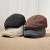 Retro Polka Dot Literary Beret Children's Spring New Face Small Versatile Literary Painter Hat Forward Hat