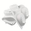 Soap Molds 3D Silicone Mold Soap Mould Silicone Mold Tools 6 Cavity Leaf Shape Soap Making Supplies DIY Handmade