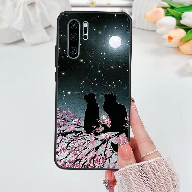 

ЧЕРНЫЙ МИЛЫЙ КОТЕНОК Для Huawei Nova 11i 7i 8i 12i 12s Y73 Y70 Y90 Y60 Y72 Y61 Y91 9 10 SE P40 Lite P30 Pro Чехол Huawei Nova 12s