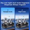 Car Scents Air Freshener Solar Scents Diffuser For Car Portable Car Solar Energy Rotating Air Freshener For Cars RVs Trucks