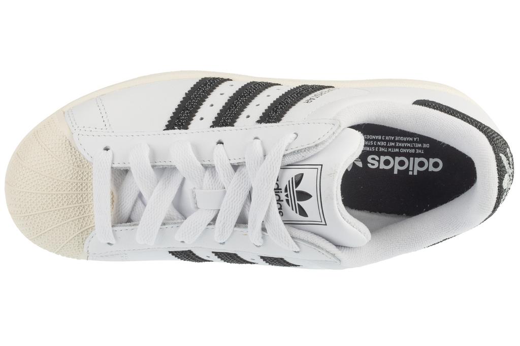 Adidas Superstar II W, Zapatillas blancas para mujer