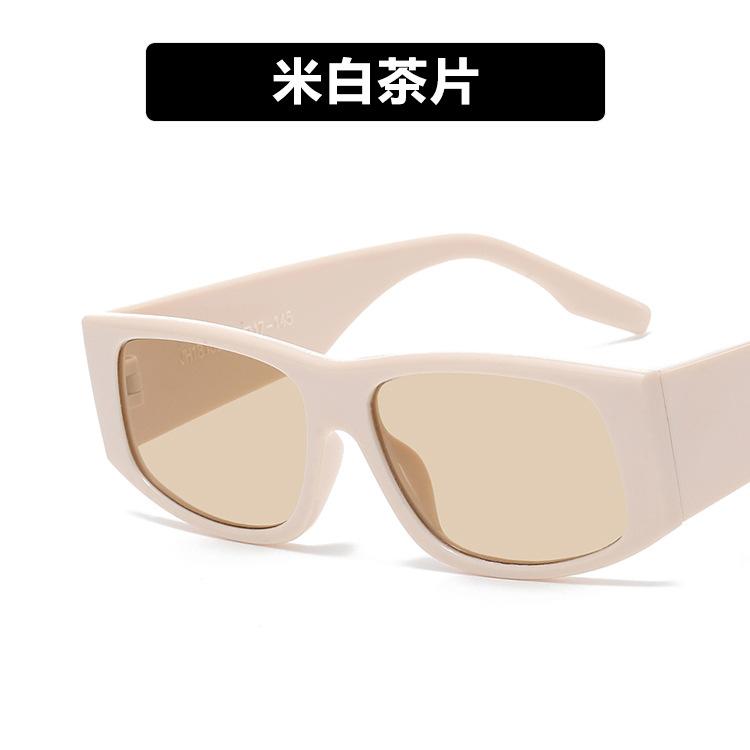 Square sunglasses new European and American fashion ins Internet celebrity personalized sunglasses concave sunglasses