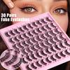 Imitation Mink Hair False Eyelashes Russian Curly Messy Fried Hair Dense Simulated Eyelashes