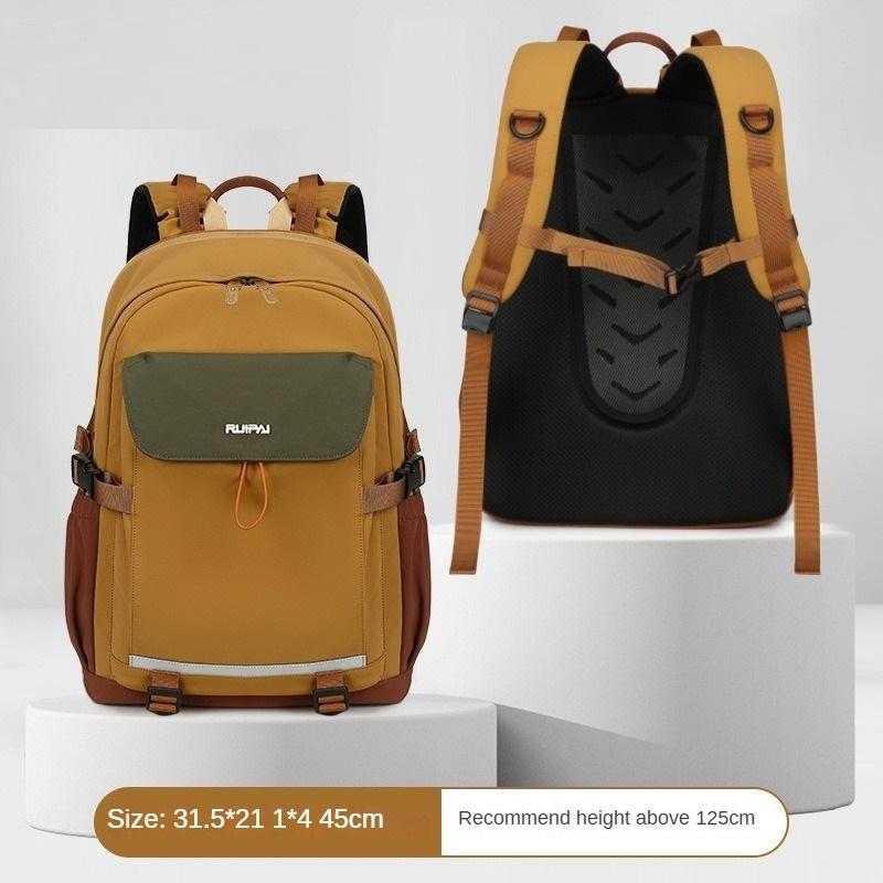 Bags for Women School Bag Simple Girls New Junior High School Backpack Large Capacity Backpack RUIPAI17230