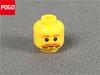 10pcs/lot MOC Bricks Male and Female Figure Head Face Expression DIY Compatible Mini Dolls Building Blocks Toys for Kids Gifts