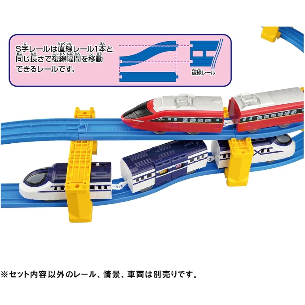 Takara Tomy Plarail R-29 Curved Track Toy Train Set for Ages 3 and Up