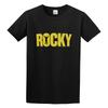 T Shirt Rocky Logo Double Stitch Sleeves and Hem