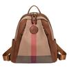 Today's popular bags women's new plaid print backpack versatile casual women's backpack
