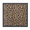 Women's Fashion Leopard Print Head Scarf 90cm Silk Scarf Temperament Scarf New Ladies Square Scarf Sun Shawl