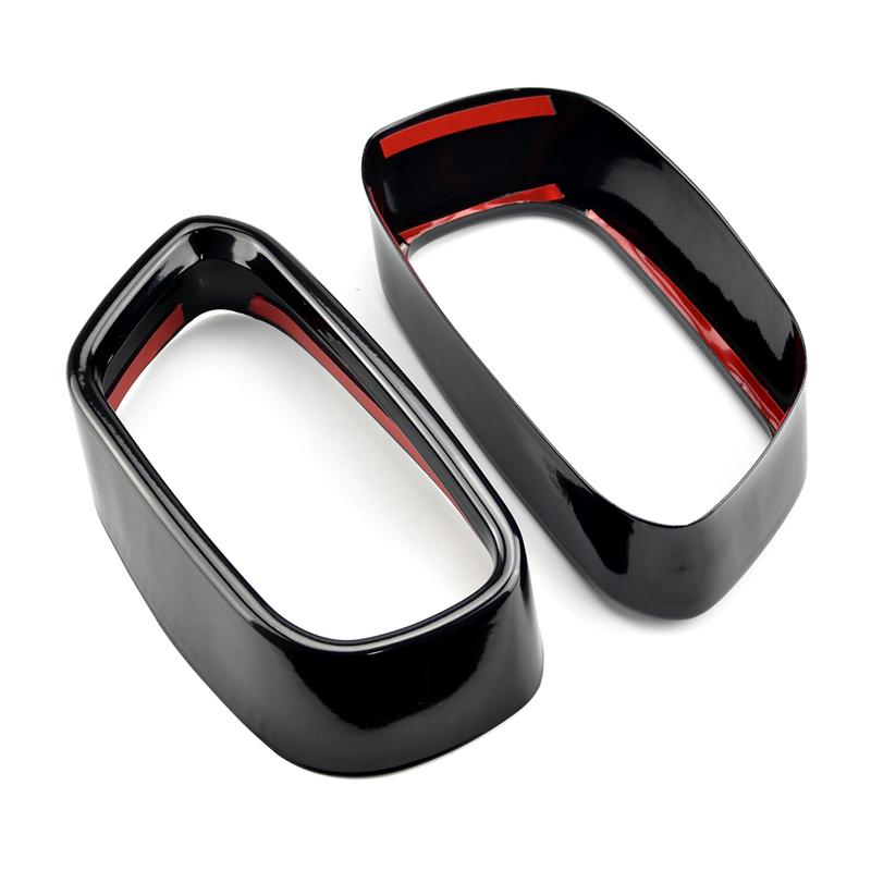For BMW M Sports Version X5 F15 X6 F16 2014-19 Stainless Steel Black Car Exhaust Pipe Cover 1Set Automobiles Tail Throat