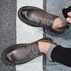 Men's Classic Retro Work Clothes Comfortable Casual Shoes Outdoor Sports Mountain Climbing Anti Slip Wear-resistant Oxford Shoes