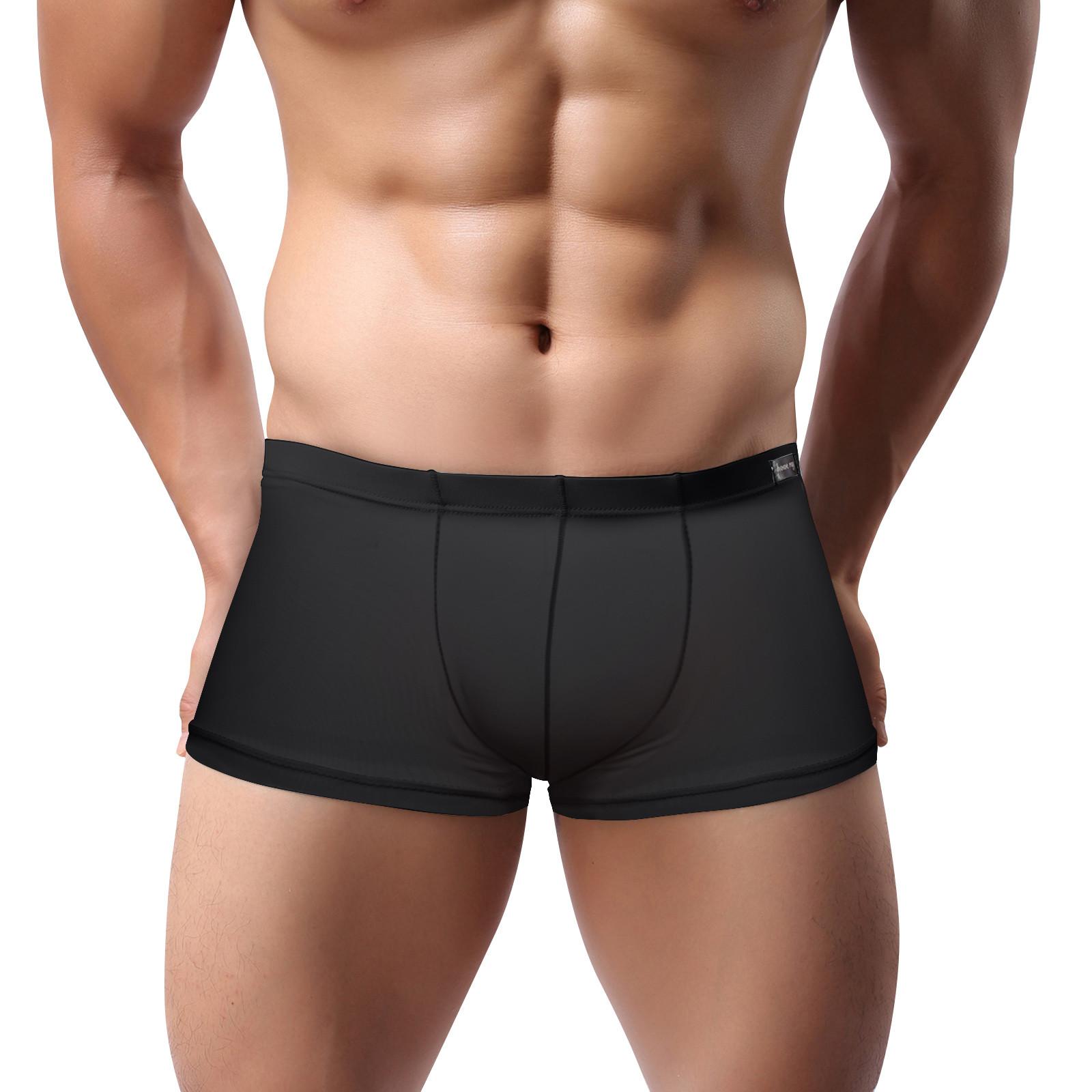 Мужское нижнее белье из ледяного шелка — фото 4