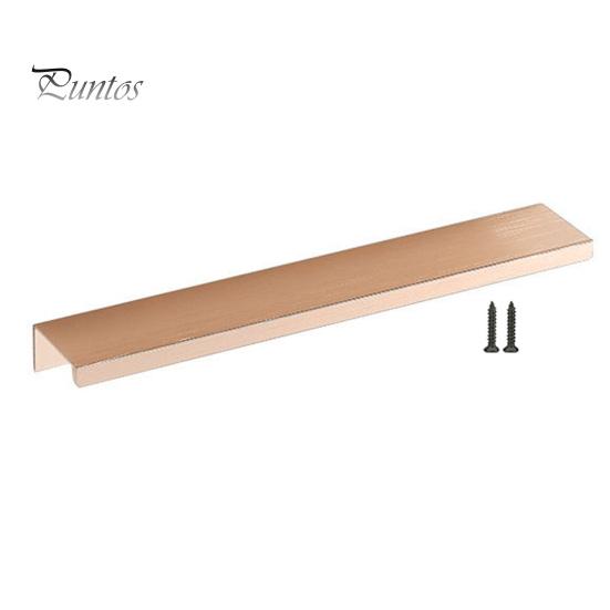 

Ручка для шкафа, фурнитура для кухонного шкафа, прочная конструкция, устойчивая к ржавчине, простая установка, тяга для крепления края шкафа с винтами 15cm