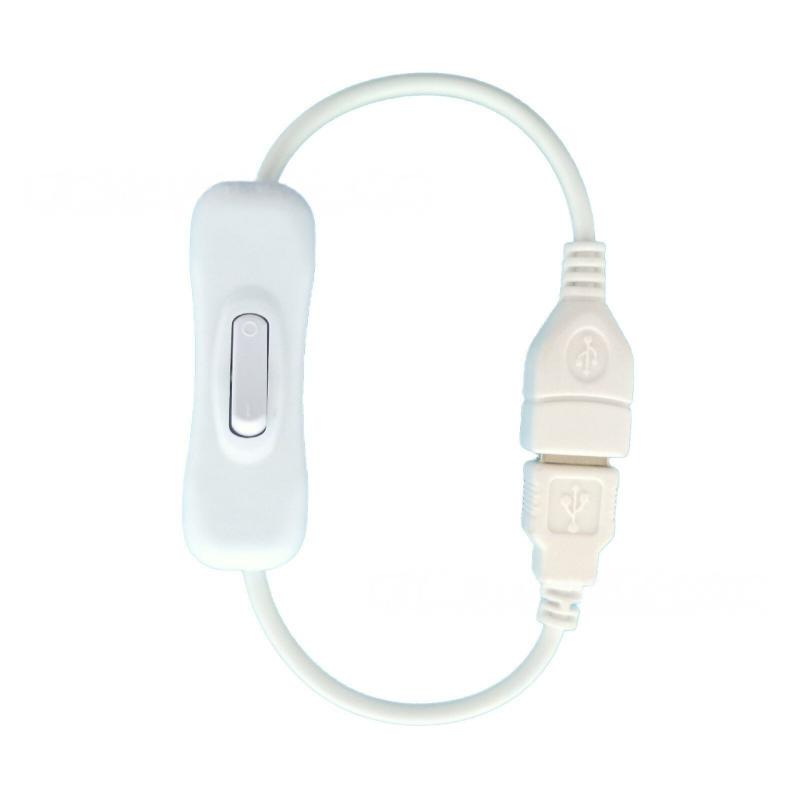 

1Pcs USB Extension Cable With ON OFF Switch LED Indicator For Raspberry Pi PC USB Fan LED Lamp Data Sync USB 2.0 Extender Cord
