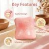 1Pc Butter Toast Bread Squishy Toy Stress Relief Soft Slow-Rise Anti-Anxiety Sensory Fidget  Adults Adhd Simulation Relax Play