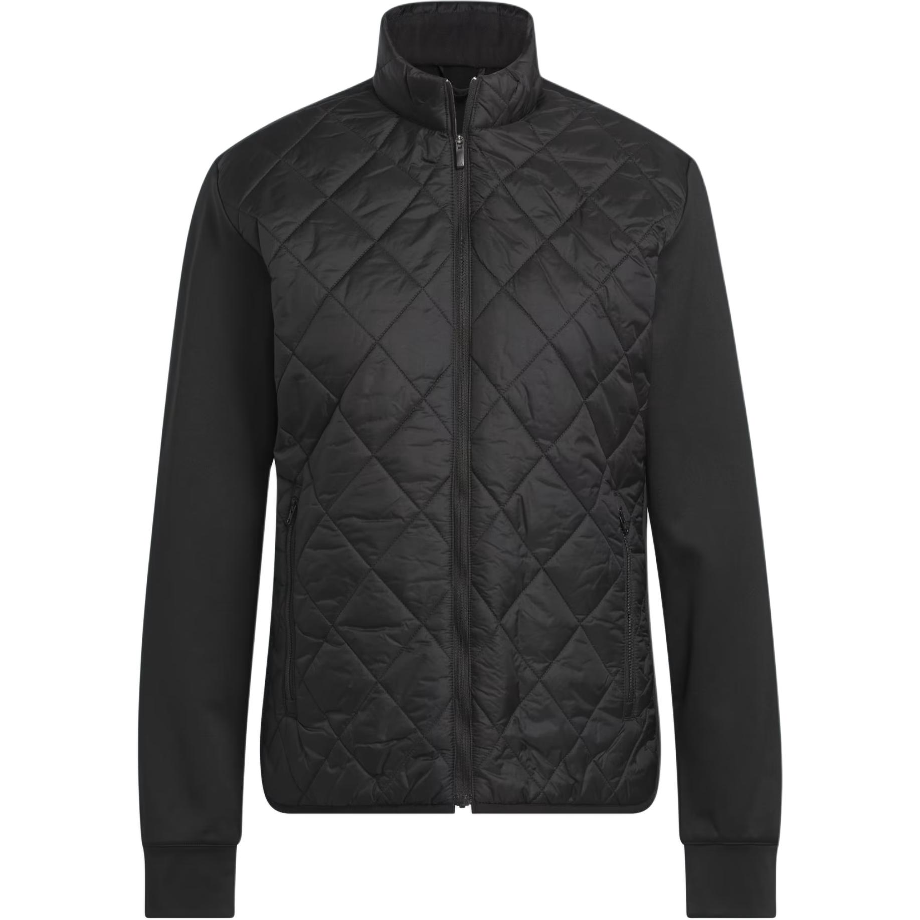 

Adidas Однотонная куртка на молнии с длинным рукавом Женские куртки Черная KA7965 XS