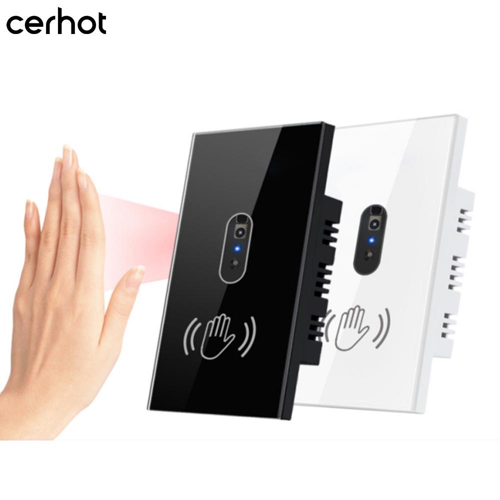 Smart No-Touch Infrared Sensor Switch: Euro/UK/US Standard