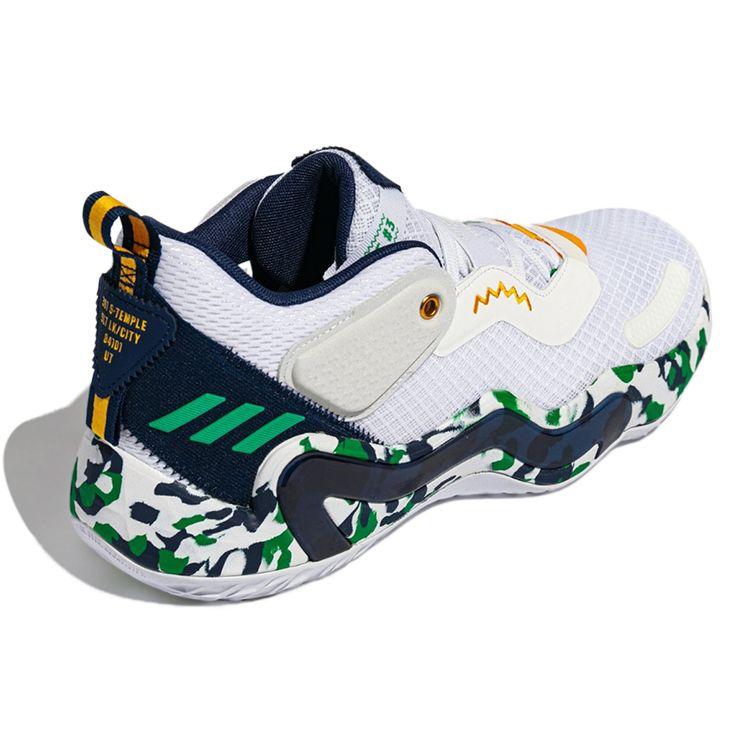 Adidas PRZYWDZIEWAĆ. Wydanie #3 GCA Utah Jazz Męskie Sneakersy Biały Chmurny-Biały Teamowy-Granatowy GV7258