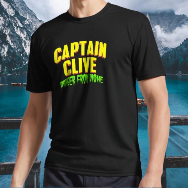 

New Shirt Captain Clive Danger From Dio- Logo Active T-Shirt Funny Size S to 5XL L