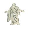 Religion Figurine Shape Die Cut Templates Metal Embossing Cutting Dies For Card Making Scrapbooking Bookmarks Journal