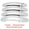 Car Upgrade Chrome Accessories Door Handle Cover Trim Paste Style For Ford Transit  Tourneo 2013 2014 2015 2016 2017
