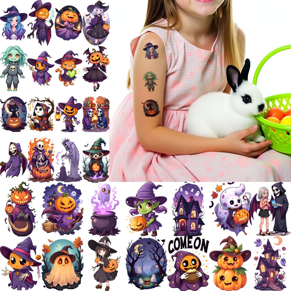 54 Stück Temporäre Tattoos Dekorative Aufkleber Comic Dinosaurier Aufkleber Wasserdicht Langlebig Körperaufkleber Für Mädchen Frauen Jungen