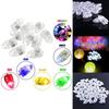 Vibrant Led Balloon Lights For Parties And Events Bullet Head Shaped 10pcs Pack