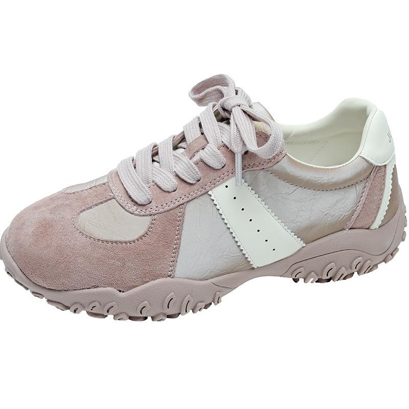 [Shoe Uncle] Macaron Dexun Shoes Forrest Gump Shoes Casual Single Shoes 2025 Korean Version Daddy Shoes Ins New Women's Shoes