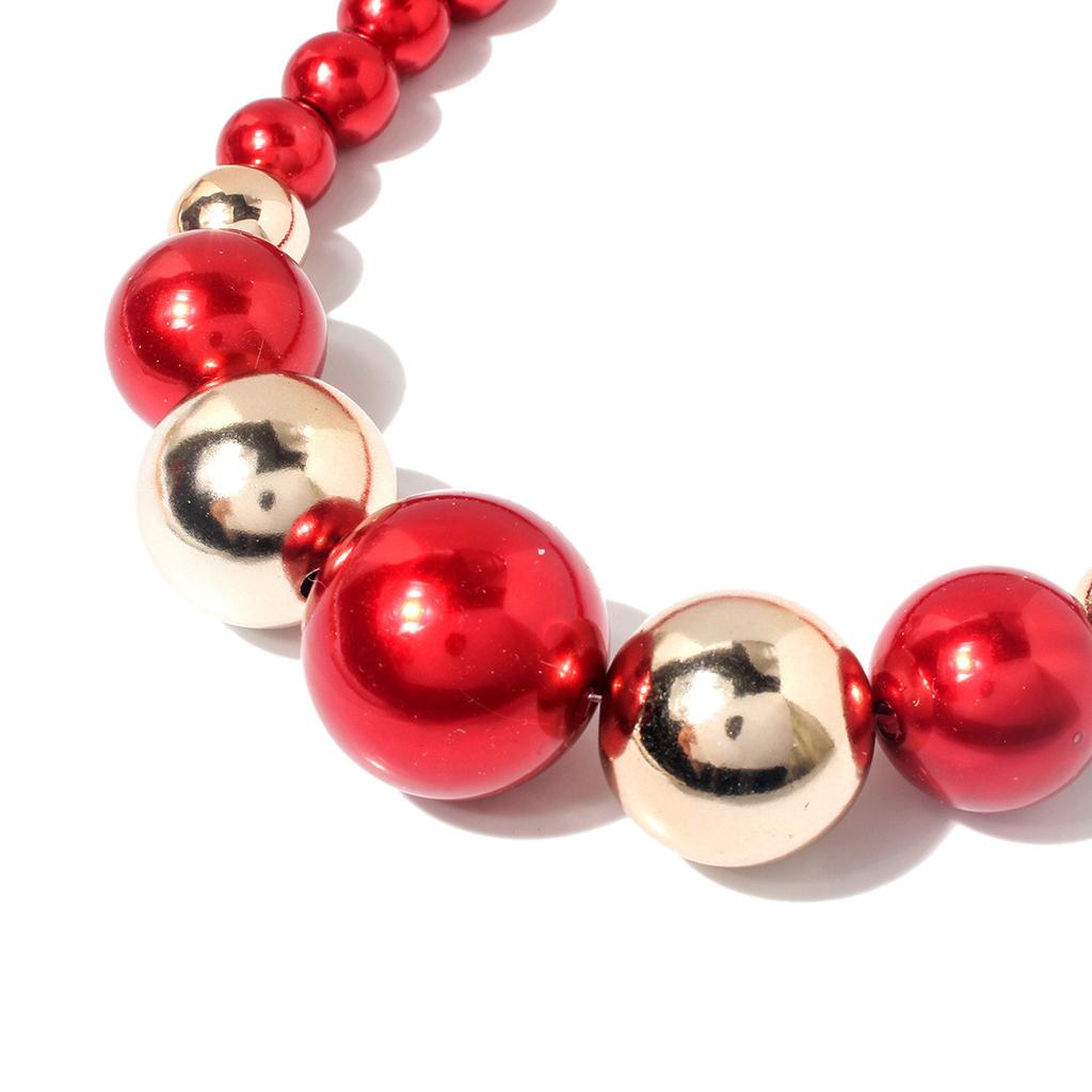 European and American Fashion Hipster Simple Temperament Imitation Pearl Necklace Atmospheric Short Collarbone Chain Jewelry 6380