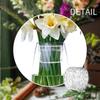 2pcs/pack Spiral Ikebana Stem Holder, Spiral Stem Holder for Flowers, 2025 Spiral Stem Holder for Vases, Spiral DIY Bouquet Twis