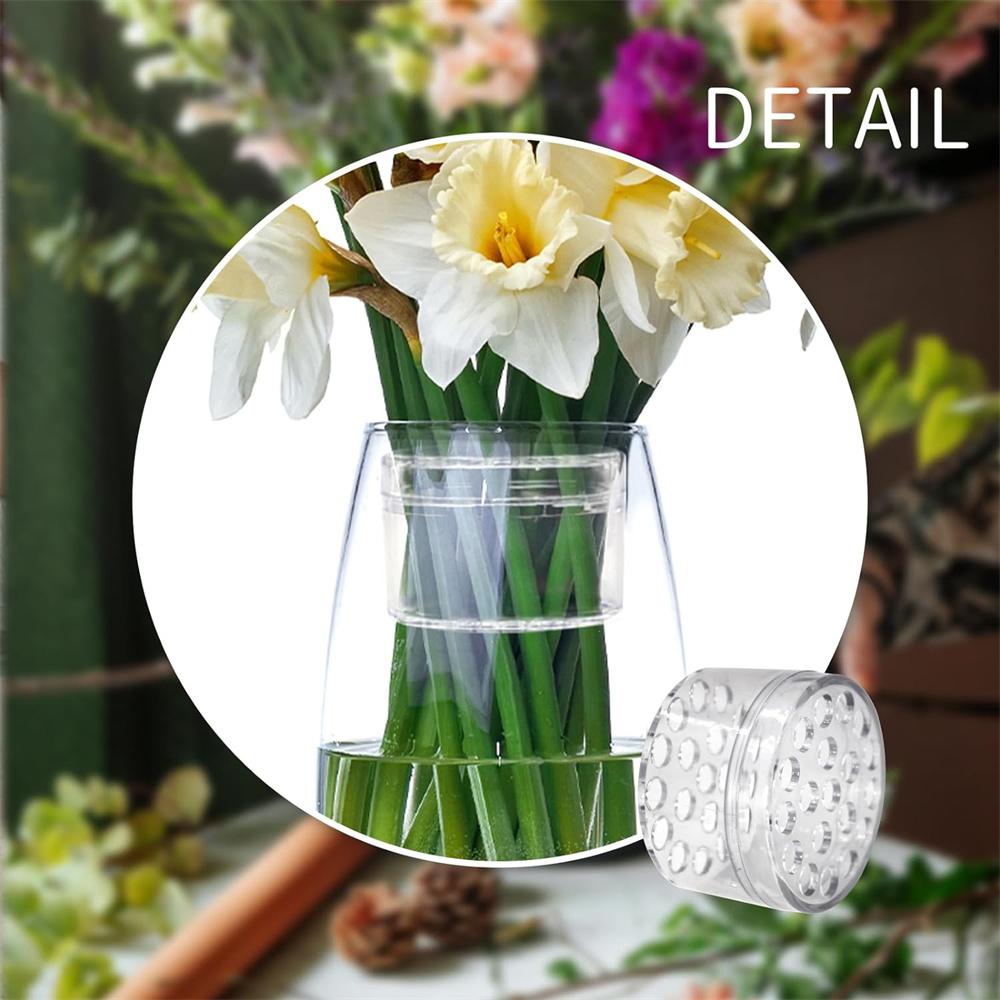 2pcs/pack Spiral Ikebana Stem Holder, Spiral Stem Holder for Flowers, 2025 Spiral Stem Holder for Vases, Spiral DIY Bouquet Twis