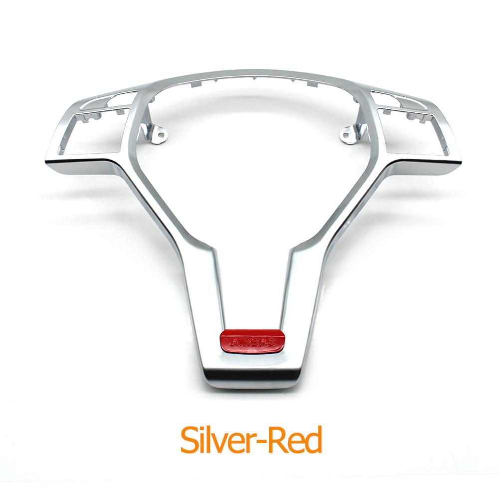 Car Steering Wheel Chrome Panel Cover Trim For Mercedes Benz AMG A B C E Class W176 W246 W204 W212 For GLK GLA CLA CLS