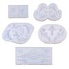 Elegant Relief Design Cake Trim Mold 5 Versatile Patterns Food Safe Material For Baking Enthusiasts Artists