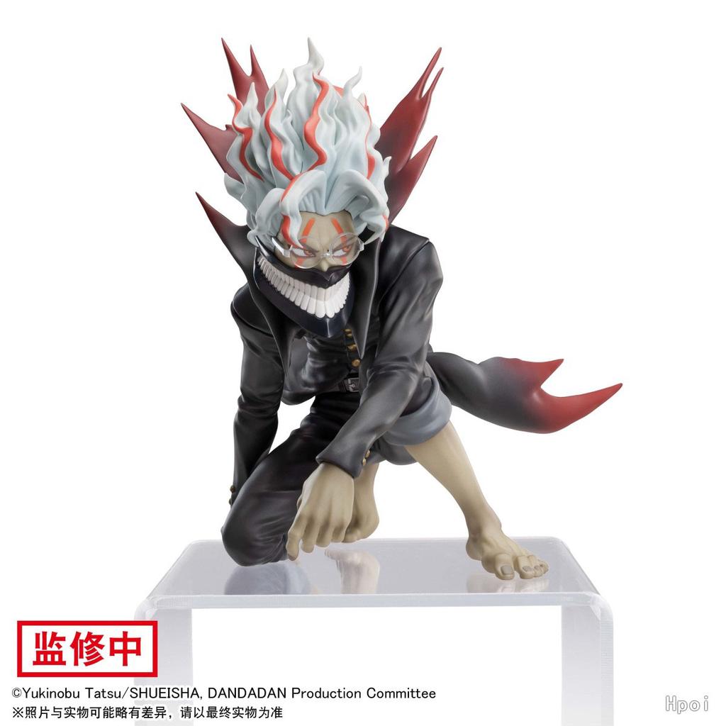 11CM Anime Dandadan Takakura Ken Figure Squat Position Anime Cool Model Toys And Gift Collection Decorative Ornaments PVC