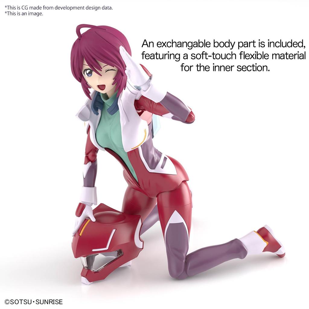 Standard Mobile Suit Gundam SEED DESTINY Lunamaria Hawke Plastic Model Figure-rise Pre-Colored